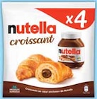 Croissants x4 surgelés - NUTELLA en promo chez Intermarché Croissants x4 surgelés - NUTELLA dans le catalogue Intermarché