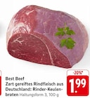 Aktuelle Hackfleisch Angebote bei EDEKA in Darmstadt Aktuelles Zart gereiftes Rindfleisch aus Deutschland: Rinder-Keulenbraten Angebot bei EDEKA in Darmstadt ab 1,99 €