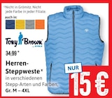 Herren-Steppweste Angebot in Grube Herren-Steppweste im aktuellen Prospekt bei Kaufhaus Stolz in Grube