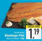 Geräuchertes Bücklings-Filet Angebote bei EDEKA Augsburg für 1,19 €