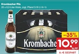Pils im Angebot bei Netto Marken-Discount in Ulm Pils Angebote von Krombacher bei Netto Marken-Discount Ulm für 10,99 €