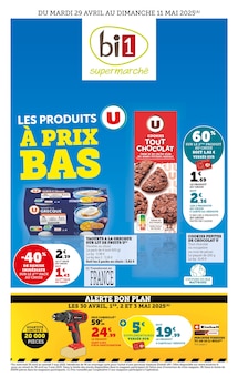Prospectus Bi1 en cours, "LES PRODUITS U À PRIX BAS", page 1 sur 32
