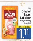 Original Bacon Scheiben von Tulip im aktuellen EDEKA Prospekt für 1,11 €