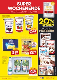 Kinder Riegel Angebot & Preis im aktuellen Netto Marken-Discount Prospekt Kinder Riegel Angebot im aktuellen Netto Marken-Discount Prospekt auf Seite 47