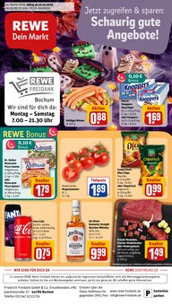 Cola im REWE Prospekt "Dein Markt" mit 32 Seiten (Bochum)