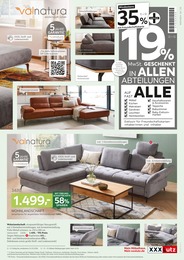 Wohnlandschaft im XXXLutz Möbelhäuser Prospekt "Exklusive Möbelkreationen" auf Seite 9