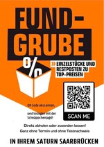 Saturn Prospekt für Saarbrücken mit 1 Seite Saturn Prospekt für Saarbrücken: "FUNDGRUBE", 1 Seite, 09.06.2021 - 31.07.2021