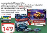 Adventskalender Christmas Driver Angebote von Revell Control bei GLOBUS Rostock für 14,99 €