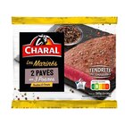 2 pavés de bœuf marinés CHARAL en promo chez Carrefour Market 2 pavés de bœuf marinés CHARAL dans le catalogue Carrefour Market