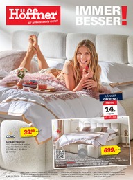 Bett im Höffner Prospekt "ROTE PREISE!" auf Seite 1