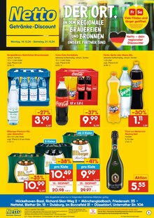 Netto Marken-Discount Prospekt "DER ORT, AN DEM DU IMMER AUSGEZEICHNETE PREISE FINDEST." mit  Seiten (Krefeld)