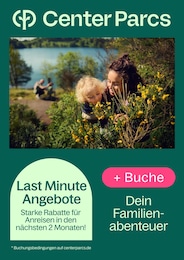 Center Parcs Prospekt für Berlin: "Last Minute", 1 Seite, 13.03.2025 - 27.04.2025