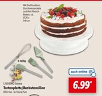 Tortenplatte oder Backutensilien von LIVARNO home im aktuellen Lidl Prospekt für 6,99 €