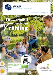 Sanitätshaus Gäher GmbH & Co. KG Prospekt für Münster: "Fit und mobil durch den Frühling", 6 Seiten, 13.03.2025 - 31.05.2025