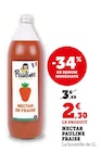 Nectar fraise - PAULINE en promo à 2,30 € chez Hyper U Nectar fraise - PAULINE dans le catalogue Hyper U