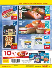 Kaviar Angebot im aktuellen Netto Marken-Discount Prospekt auf Seite 49