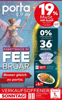 Steak im porta Möbel Prospekt "BESSER GLEICH ZU PORTA" mit 4 Seiten (Koblenz)