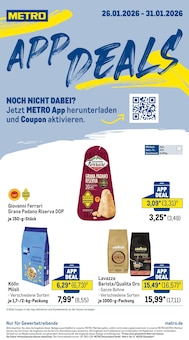 Kaffeebohnen im aktuellen METRO Prospekt (Regensburg) Kaffeebohnen im METRO Prospekt "Wochenangebote SCO + App Deals" mit 27 Seiten (Regensburg)