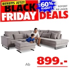 Aktuelles Hollywood Ecksofa Angebot bei Seats and Sofas in Mainz ab 899,00 €