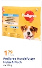 Hundefutter Huhn & Fisch Angebote von Pedigree bei Action Kleve für 1,79 €