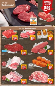 Schweinefilet im REWE Prospekt "Dein Markt" mit 34 Seiten (Braunschweig)
