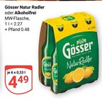 Natur Radler im Angebot bei GLOBUS in Herne Natur Radler Angebote von Gösser bei GLOBUS Herne für 4,49 €