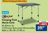 Camping-Tisch Monte Carlo von Portal für 39,99 € bei ALDI Nord im Angebot Camping-Tisch Monte Carlo von Portal im aktuellen ALDI Nord Prospekt