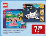Jeux de construction - LEGO en promo chez Aldi Drancy à 7,99 €