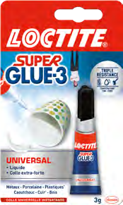 SUPER GLUE TRANSPARENTE - Bureau Vallée à Bois-Colombes SUPER GLUE TRANSPARENTE en promo chez Bureau Vallée Bois-Colombes à 2,99 €