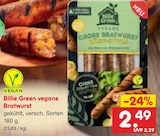 Aktuelles Vegane Bratwurst Angebot bei Netto Marken-Discount in Braunschweig ab 2,49 €
