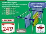 Standtrockner Pegasus von Leifheit für 24,99 € bei GLOBUS im Angebot Standtrockner Pegasus von Leifheit im aktuellen GLOBUS Prospekt