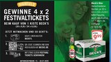 Bier im Angebot bei GLOBUS in Maintal Bier Angebote von Beck's bei GLOBUS Maintal für 9,99 €