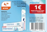 Zahnfleischschutz Zahncreme von Meridol im aktuellen Müller Prospekt für 4,79 €