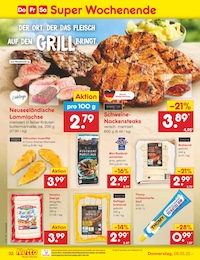 Grillfleisch Angebot & Preis im aktuellen Netto Marken-Discount Prospekt Grillfleisch Angebot im aktuellen Netto Marken-Discount Prospekt auf Seite 58