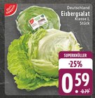 E center Hückelhoven - Eisbergsalat Klasse I, Stück Angebot im Prospekt Eisbergsalat Klasse I, Stück bei E center im Hückelhoven Prospekt für 0,59 €