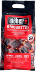 BRIQUETTES CHARBON DE BOIS - WEBER - Auchan Hypermarché BRIQUETTES CHARBON DE BOIS - WEBER à 11,49 € dans le catalogue Auchan Hypermarché