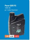 10W-40 von Pace GER FS im aktuellen V-Markt Prospekt für 3,99 €