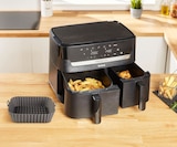 Penny - Doppelkammer-Heißluftfritteuse DUAL EASY FRY EY901N Angebot im Prospekt Doppelkammer-Heißluftfritteuse DUAL EASY FRY EY901N bei Penny im Prospekt "" für 88,00 €