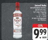Vodka im Angebot bei EDEKA in Altenburg Vodka Angebote von Smirnoff bei EDEKA Altenburg für 9,99 €