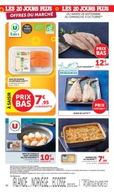 Promos Coquille Saint-Jacques dans le catalogue "SUPER U" de Super U Coquille Saint-Jacques en promo dans le catalogue Super U à la page 30