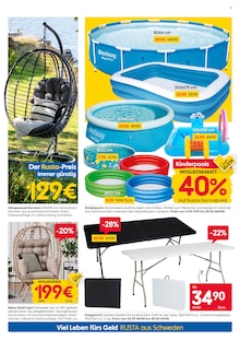 Gartensitzmöbel im Rusta Prospekt "Willkommen zu Hause in Schweden!" mit 16 Seiten (Bremen)