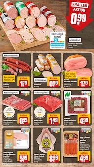 Rindfleisch im REWE Prospekt "Dein Markt" mit 22 Seiten (Regensburg)