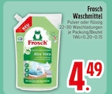 Waschmittel Pulver von Frosch im aktuellen EDEKA Prospekt für 4,49 €