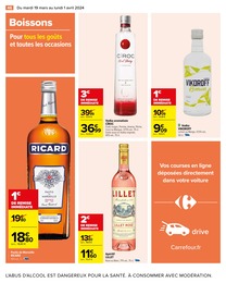 Offre Vodka dans le catalogue Carrefour du moment à la page 48