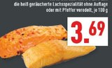 Heiße geräucherte Lachsspezialität im Angebot bei Marktkauf in Mülheim Heiße geräucherte Lachsspezialität Angebote bei Marktkauf Mülheim für 3,69 €