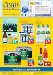 Aktueller Netto Marken-Discount Prospekt mit Sekt, "DER ORT, AN DEM DU IMMER AUSGEZEICHNETE PREISE FINDEST.", Seite 1