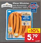 Wiener Würstchen Angebote von Wolf bei Netto Marken-Discount Pforzheim für 5,79 €