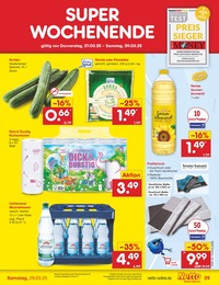 Mineralwasser Angebot im aktuellen Netto Marken-Discount Prospekt auf Seite 41