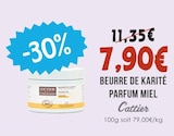 Beurre de karité parfum miel - CATTIER dans le catalogue Naturalia