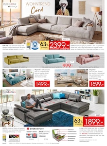 Sofa im Zurbrüggen Prospekt "40% AUF ALLES" mit 20 Seiten (Münster)